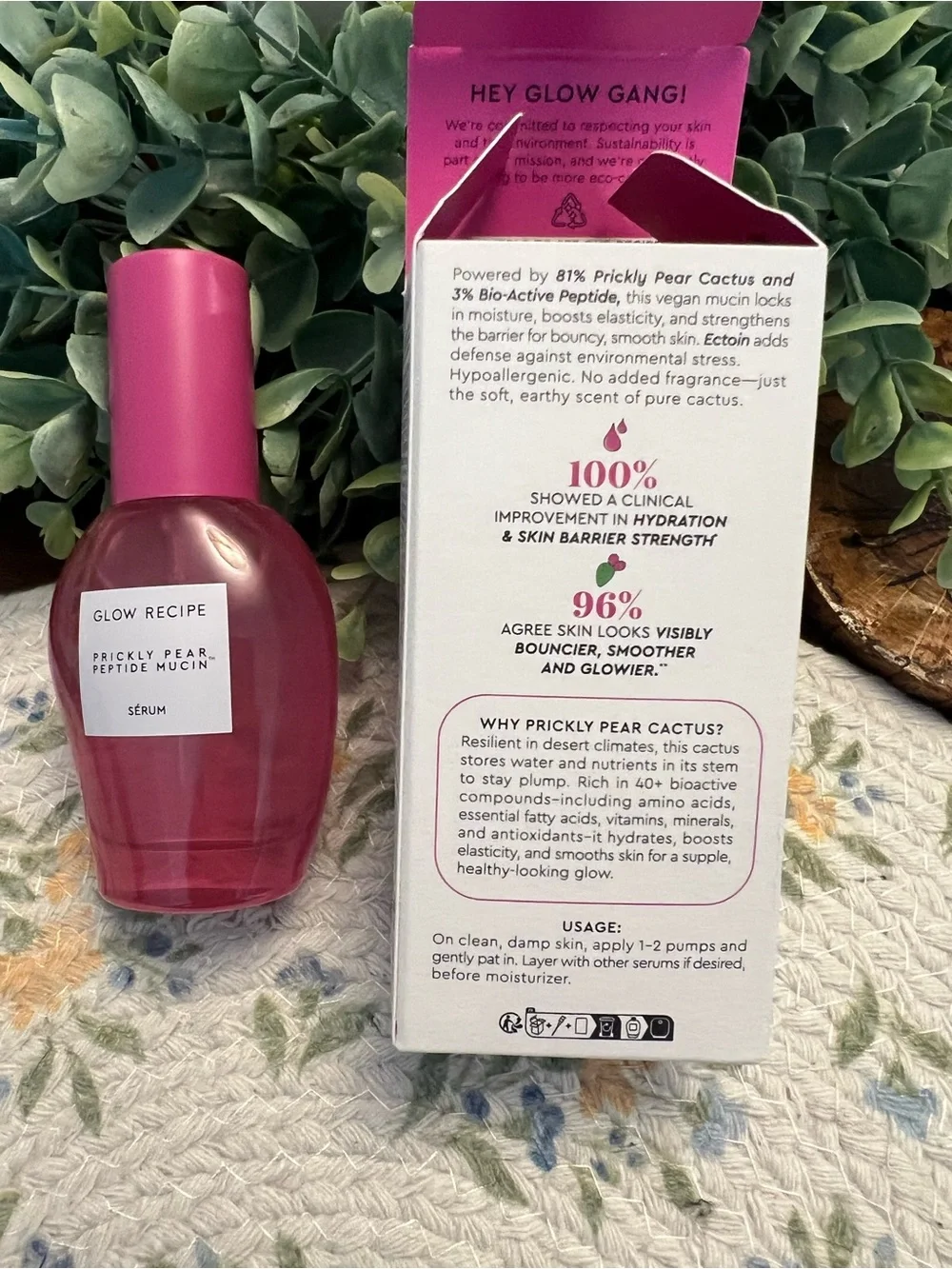 Glow Recipe Prickly Pear Peptide Mucin Serum - Picture 3 of 5